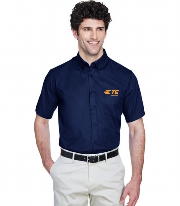 Men's Tall Optimum Short Sleeve Twill Dress Shirt